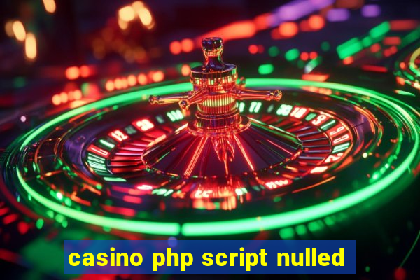 casino php script nulled